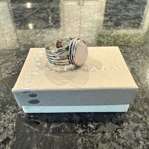 Silpada Rose Glass Ring